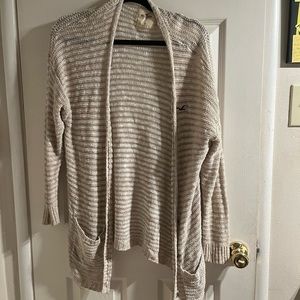 Hollister cardigan.